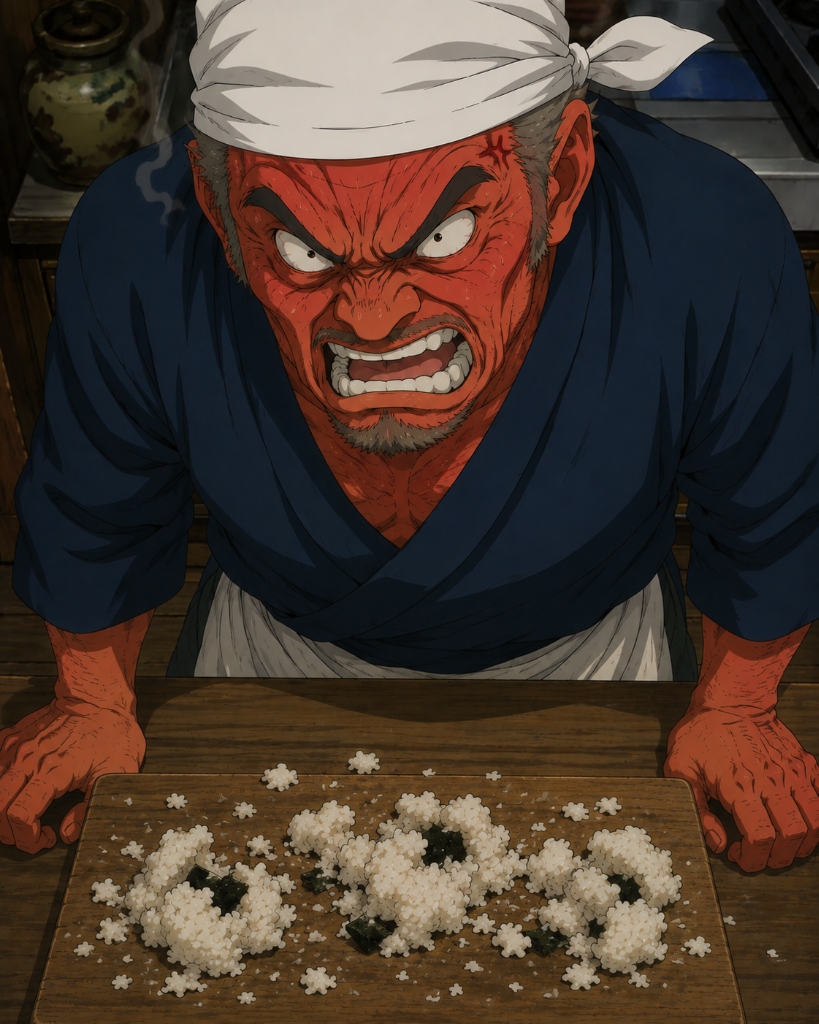 激怒する職人